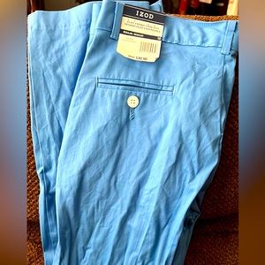 New with tags Izod brand light blue pants Boys size 16